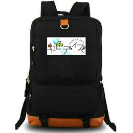 I wanna be your knight backpack Rainbow Days daypack school bag Cartoon Print rucksack Leisure schoolbag Laptop day pack