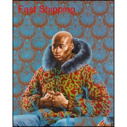 Kehinde Wiley Art Painting Art Poster Wall Decor Pictures Print Unframe qyllYz homes2007334O