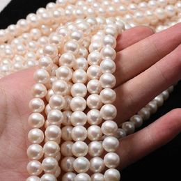 Loose Diamonds Natural Freshwater Pearls Real Nearly Round Beads Diy Jewellery Accessories Naked Handmade Beaded