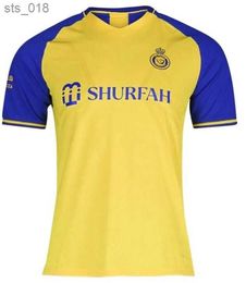 Fans Tops Soccer Jerseys 2024 Home Yellow Aboubakar Football Shiirt Al-Nassr KIDS WOMANH240313