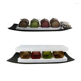 Candle Holders Y1UB Set For Bathroom Decorations Candles Tray Centrepieces Dining Room Living Home Decor