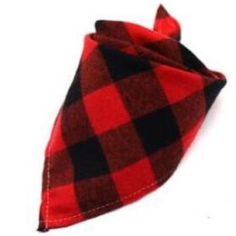 20pcs lot Christmas holiday winter thickness Dog Puppy cotton bandanas Collar scarf Pet tie Y102201 Q1119177f