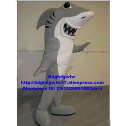 Mascot Costumes Grey Shark Mascot Costume Adult Cartoon Character Outfit Suit Marketplstar Marketplgenius the Choicest Goods Zx1446