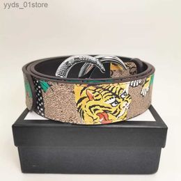 Belts Luxury belts designer belt for Men Women Double sided leather belt Golden Buckle 3.8cm width Classic simplicity and fashion High quality L240312