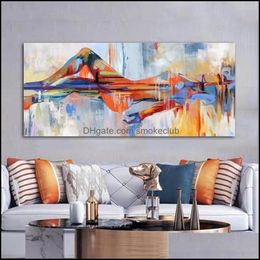 Watercolor Sexy Woman Body Oil Painting On Canvas Colorf Abstract Wall Art For Living Room Home Decor Lord Buddha Pictures Drop De2367