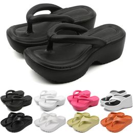 Designer slides sandal slipper q1 sliders for men women sandals slide pantoufle mules mens slippers trainers flip flops sandles color3 GAI