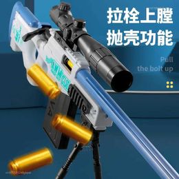 Toys Awm Sniper M24 98K Rifle Soft Bullet Launch For Outdoor Fun Shooting CS Model Boy Gift Toy Gun 2400308