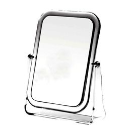 Mirrors Acrylic Magnifying Mirror 1X 3X Magnification Double Sided 360 Degree Swivel Bathroom Shaving Vanity Mirror Stand YAC032304G