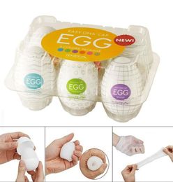 2pcs 6 Types Male EGG Masturbators Cup Sex Toy For Men Pleasure Device Masturbation Adults Products Erotic Sex Shop For Couple1423745