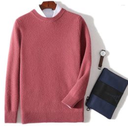 Men's Sweaters Super Warm Wool Sweater Classic Men Pullover 2024 Autumn Winter O-neck Thicken Male Jumper Full Sleeve Pull Homme