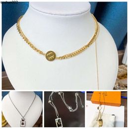 Fashion Necklace Summer Pendant Gold Diamond Gift with Designer Sier Charm Love Long Chain New Engagement Travel No Fade {category}