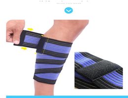 Resistance Bands Multi Purpose 90cm Fitness Sports Shin Guard Leg Protection Bandage Belt Band Kneepad For Men Women6275855