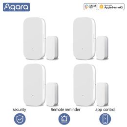 Control Aqara Door Window Sensor Zigbee Wireless Connection Smart Mini door sensor smart home for Android IOS App control