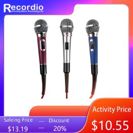 Microphones GAMSC05 Professional Karaoke dynamic Wired microphone studio recording mic for Stage Show