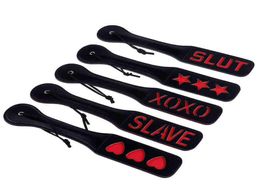 Anal toys Women Double Deck Slave Paddle Leather Butt Swing Bdsm Swing Spanking Flogger Fetish Bondage Erotic Sexy Lingerie 09305183113