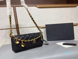 chain shoulder bag Wallet Crossbody Girls Purses 2022 NEW Luxury Designers Drawstring Fashion vintage Crossbody Top Quality Lady H1626641