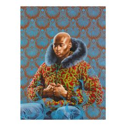 Kehinde Wiley Kern Alexander Study Painting Poster Print Home Decor Framed Or Unframed Popaper Material293c