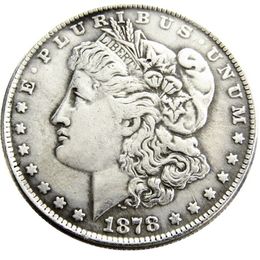 US 1878-P-CC-S Morgan Dollar Silver Plated Copy Coins metal craft dies manufacturing factory 269i