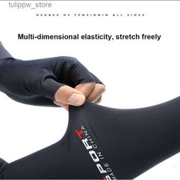 Protective Sleeves Arm Leg Warmers Cool Men Women Sleeve Gloves Running Cycling Sleeves Fishing Bike Sport Protective UV Protection Cover 230608 L240312