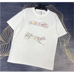 Luxury Mens Designers Womens Letter CC T-shirts Fashion Brand CH Tops Tees Men Women T-shirt Summer Top Shirts Classics Short Sleeve Tshirt Casual Tshirts QPUP