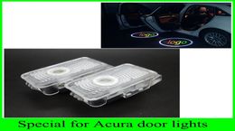 2pcs 2016 newest 1 set for Honda Acura MDX ZDX TL RLX Automobiles car light source LED door welcome lights laser projector logo gh9380914