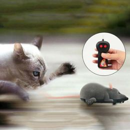 Cat Toys Pets Cats Wireless Remote Control Mouse Electronic RC Mice Toy For Kids291I