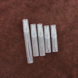 50 X 2ml 3ml 5ml Empty Plastic Perfume Bottles Mist Spray Refillable Bottle Small Test Sample Container Vial Atomizer Perfumes Qppbb