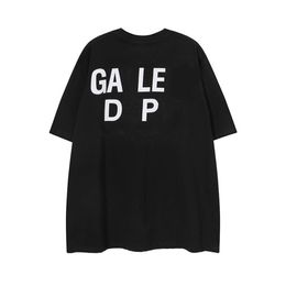 Designer galleries summer mens t shirt polo depts for womens tshirts graphic tee painted INS splash letter round neck t shirts clothes mens tshirt