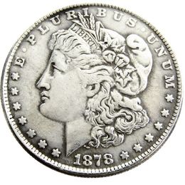 US 1878-P-CC-S Morgan Dollar Copy Coin Brass Craft Ornaments replica coins home decoration accessories2750