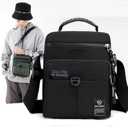 Waist Bags Men Nylon Messenger Cross Body Top Handle Tote Travel Fashion Casual Male Military Shoulder Handbag