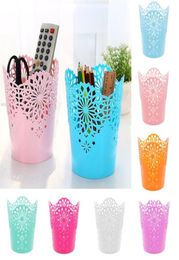 Multifunctional Flower Plant Pot Makeup Brush Storage Boxes Pen Pencil Pot Holder Container Office Desk Storage Organizer5569826