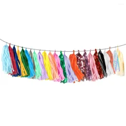 Party Decoration Elegant Tissues Paper Tassels For Wedding And Birthday Wide Applicable Occasions