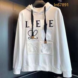 Designer Luxury Loes Classic 24 Autumn and winter new knitwear suitable for men and women to print loose casual fashion top youth