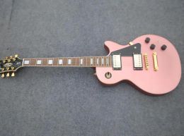 New Factory Custom Electric Guitar,Metal Fittings, Silver Pink 6 String