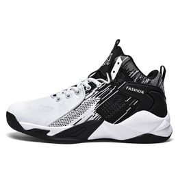 Mens Basketball Shoes Men Anti-slippery Basketball Breathable Shoes High Top Sneakers Sports Shoes 36-45 l89