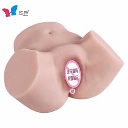 Half body Sex Doll Huan Se Mens Masturbation Silicone Fun Toy Adult Self made Big Butt 1 Inverted Mould