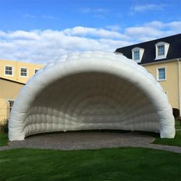 Personalized Stage Marquee Inflatable Dome Igloo Tent 10mD (33ft) with blower Half Luna Disco Trade Show House Building