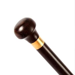 The Piety of the Elderly Round Wooden Mahogany Wooden Civilization Old People Stick walking civilization cane2567