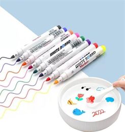 812 Colours Magical Painting Pen Water Floating Doodle Pens Kids Drawing Early Education Magic Whiteboard Markers 2208045538392