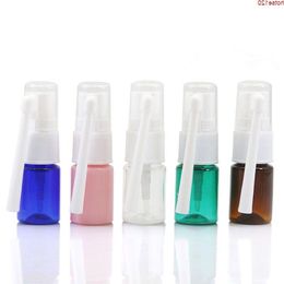 5ml Mini Transparent Rotation Mist Nasal Spray Bottles Empty Refillable Atomizer Plastic Medical Oral Sprayer Bottle 30pcs/lotgoods Angrp