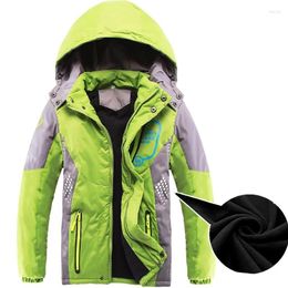 Coat Brand Waterproof Warm Child Baby Boys Girls Jackets Sporty Kids Outfits Double-deck Children Outerwear For 3-12 Years