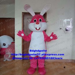 Mascot Costumes Red Easter Bunny Osterhase Rabbit Hare Mascot Costume Adult Cartoon Character Outfit Welcome Newcomers Business Advocacy Zx2004