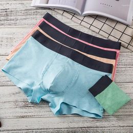 Underpants Summer No Trace Explosion Men's Underwear Youth Shorts Head Male Boyshort Soft And Comfortable Magic Colour Cotton