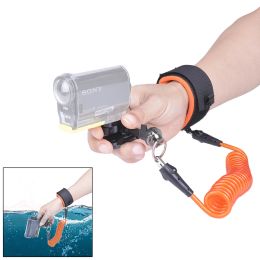 Cameras Fantaseal Diving Wrist Strap Underwater Camera Strap Floating for Sony FDRX3000 HDR AS300 AS50R AS50 AS30V AZ1 Sports Camcorder