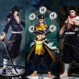 Action Toy Figures 30cm Demon Slayer Figures Hantengu Anime Figure Himejima Gyoumei Figurine Kimetsu No Yaiba Tomiokagiyuu Statue Gk Pvc Toys Gift ldd240312