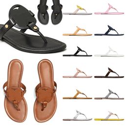 designer sandals women sandals famous designer women slippers Beach Flat Sandal sandals for women Summer Lady Leather Flip Flops Women Casual Home slides sliders