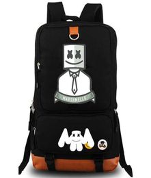 Mask star backpack Marshmello daypack DJ leader schoolbag Music rucksack Sport school bag Outdoor day pack2489906