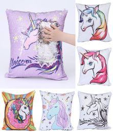 printing Pillows Case Mermaid sequins Pillow Cover Sofa Nap Cushion Covers Home Decor 14 styles C41264699115