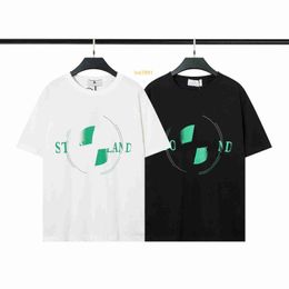 Classic Brand Mens t Shirts Stone High Quality Brand Crew Neck Chromes Short Sleeves Tops Tees letter Cross Print Casual T-shirts For Sale 2024