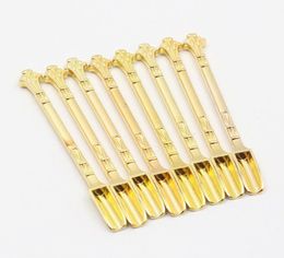 Gold Silver Metal Mini Spoon Dry Herb Tabacco Tool Snuff Smoking Accessories Medicine Shovel Tool Smoke Scoop DHL 6164265